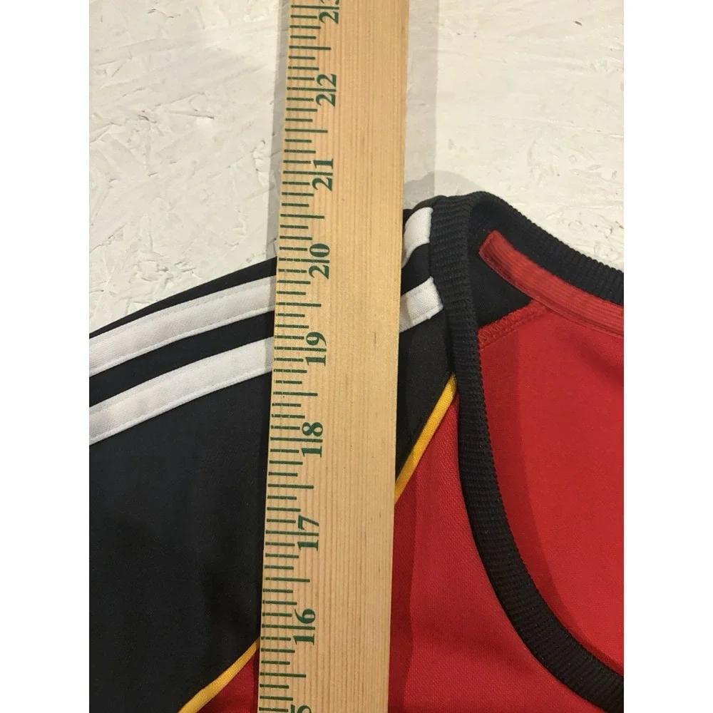 Adidas Germany 2006 Away Womens M Jersey Red Shirt Football Soccer World Cup